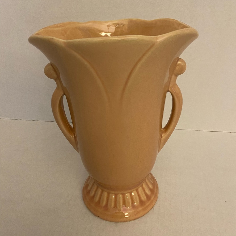 Vintage Peach Vase